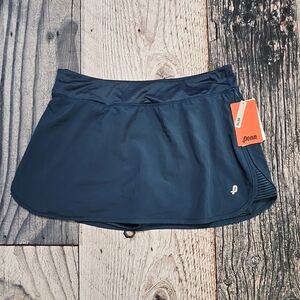 Penn Women’s Navy Workout Skort Side Stretch Dri-Motion Size Large